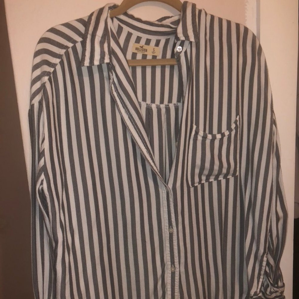 Longsleeve button down blouse